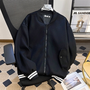 外套男港风秋棒球服潮休闲运动立领夹克衫情侣男女上衣HH654 P59图片