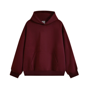 卫衣加绒奥粒绒无帽绳连帽重磅500克潮棉全棉外套男 RH5302JR-P55图片