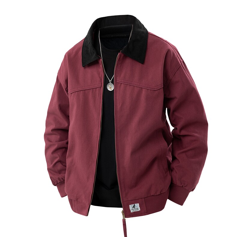 卡哈特时尚简约经典高级休闲百搭潮夹克外套男2026秋JK1364-P85，男装夹克，星座1103-3