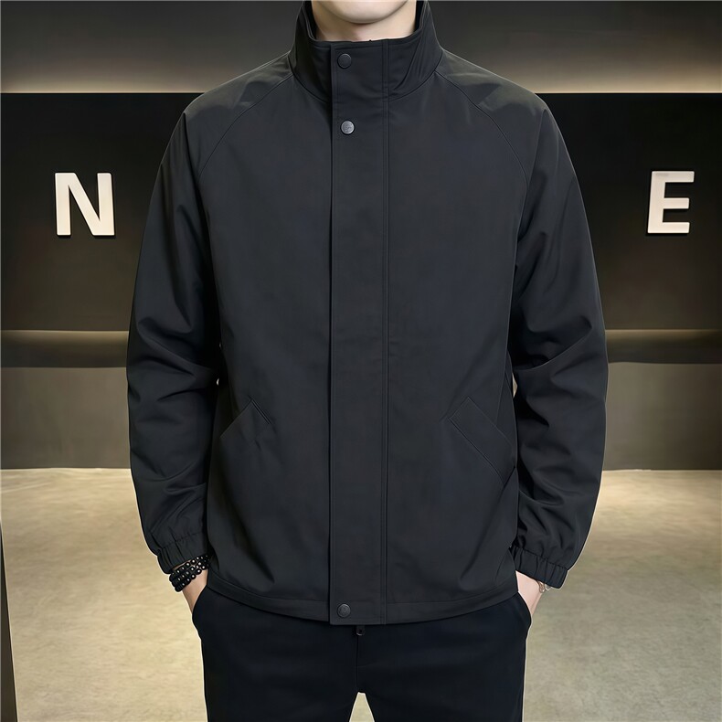 男士外套防风防水宽松百搭潮流男夹克户外上衣XZ1512-2601-P35,男装夹克,星座1512