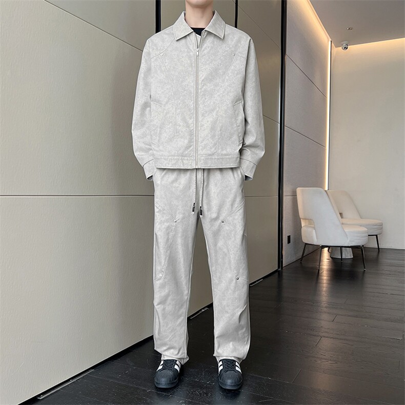 38568-P118大码控238秋季美式大码休闲套装,男装休闲套装,星座209
