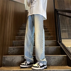 美式牛仔裤男款秋季长裤潮XK8057P42，男装牛仔裤，星座1116-2