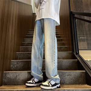 美式牛仔裤男款秋季长裤潮 XK8057 P42图片