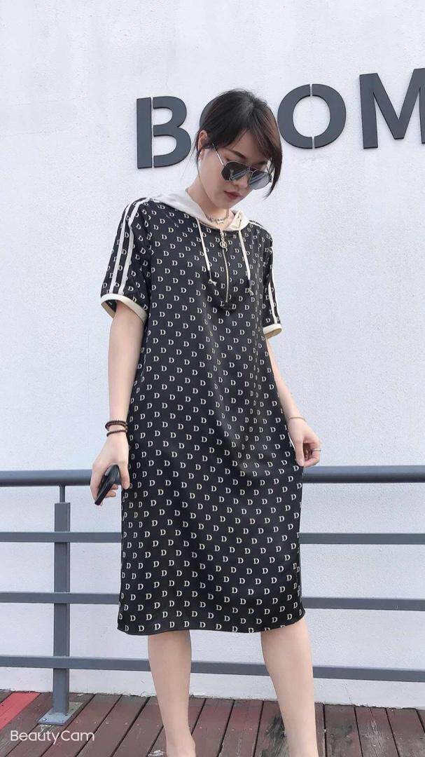 夏季新款连衣裙，女装连衣裙，蓝帕