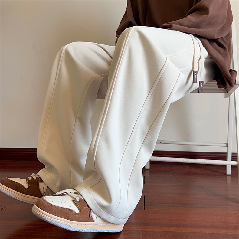 供抖音高品质7个高点击休闲裤男裤子阔腿裤416B-1-KL705-P50限68，男装休闲裤，星座416B-1