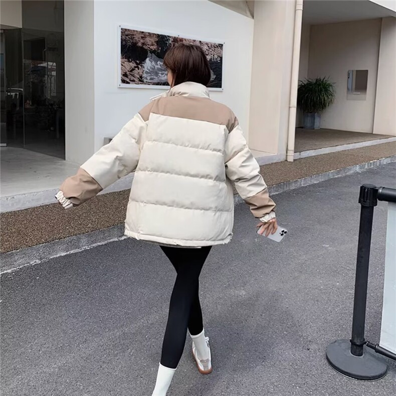 网络图现货潮流新款简约原宿慵懒时尚ins流行文艺棉服JQ883-P70,男装棉衣,星座715-7