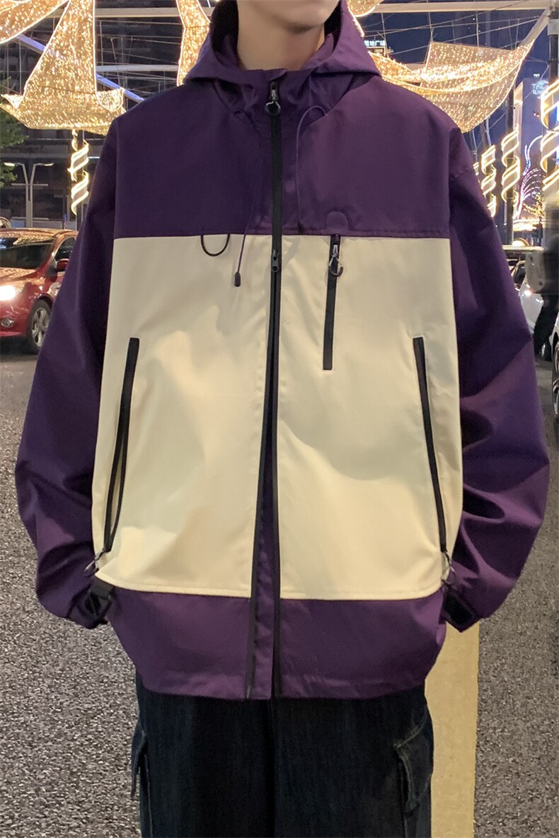 中性风现货三防户外夹克男连帽冲锋衣外套DSA157B-J129-P60,男装夹克,电商A157B