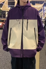 中性风现货三防户外夹克男连帽冲锋衣外套DSA157B-J129-P60，男装夹克，电商A157B