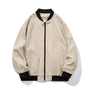 情侣潮大码宽松休闲多色光板夹克棒球服外套潮J7204 P30【特价】图片
