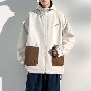 2024春季新款现货户外双面穿立领夹克男 冲锋衣外套JK902 -P80图片