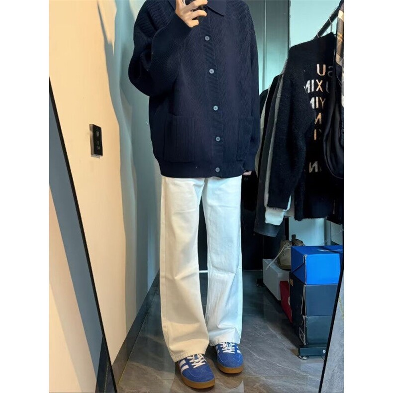 【有货】DMY339-P72春秋季新款简约针织衫男士休闲宽松开衫毛衣,男装针织衫/毛衣,星座603-2
