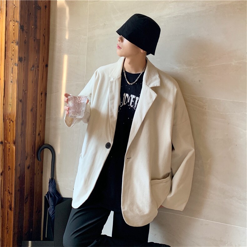 潮流帅气英伦质感休闲西服外套A338-1XF28P70,男装西服,电商D325