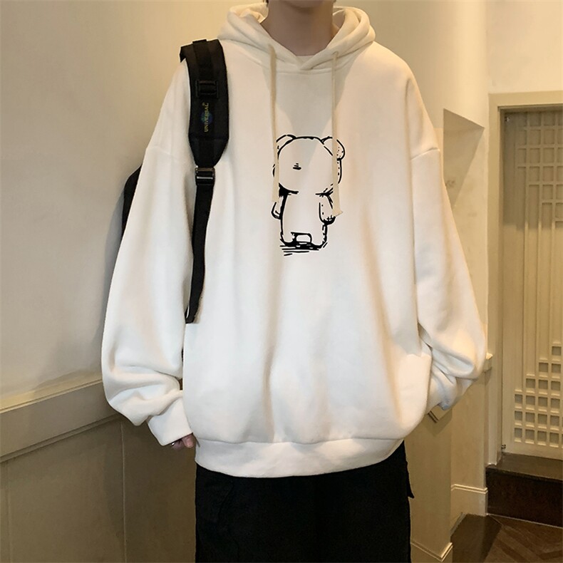 连帽卫衣男大码运动服帽衫外套WY2339-P35图片