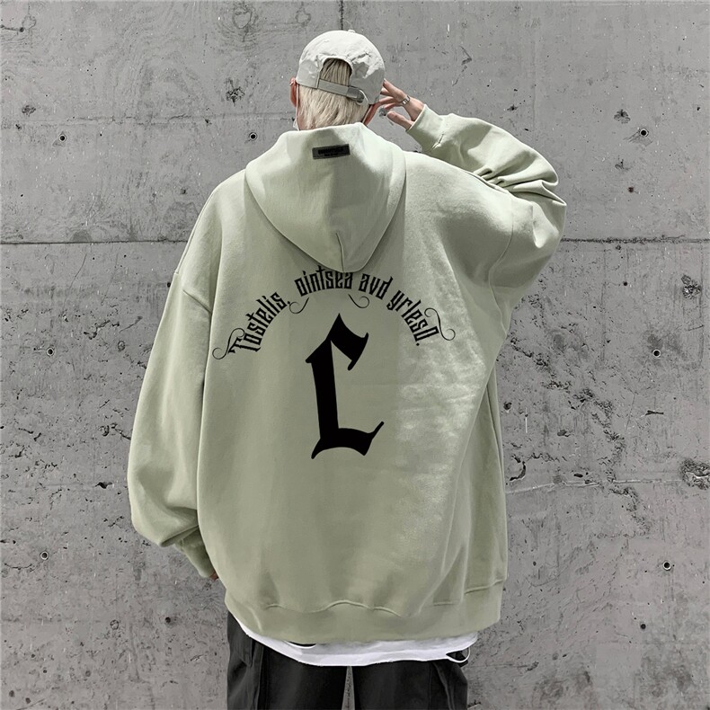 供抖音丶重磅高品棉350克排扣连帽c卫衣LW6081-特p58控78,男装卫衣,星座508（原C305）