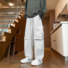 2025秋季新款防泼水工装裤男宽松直筒休闲裤子-A2271TP50控89，男装休闲裤，电商B241