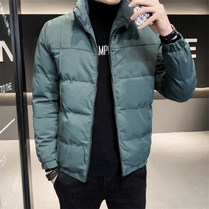 店主风棉衣男 2024冬季新款纯色修身跑量立领棉服外套MY2382-p125图片