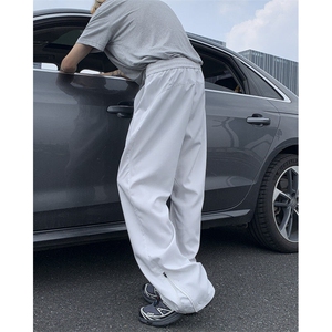 现货 夏季LU版裤脚拉链速干户外防水机能裤子特P40图片