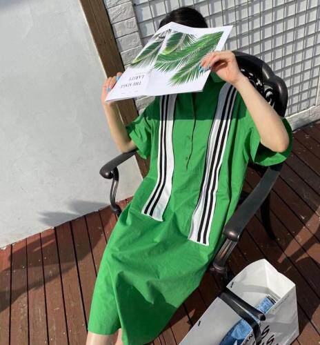 韩版衬衫裙，女装衬衫，Q.P