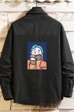 CS15042-P38长袖衬衫男士大码宽松衬衣男寸衫男寸衣，男装衬衫，电商A040A