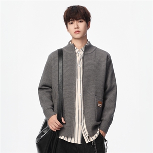 【新品】2025秋冬男士时尚休闲百搭针织连帽毛衣潮流-M181-P70图片