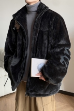 新款内景港风棉衣大码加厚毛绒外套棉袄男MY199P118控188，男装棉衣，电商A029