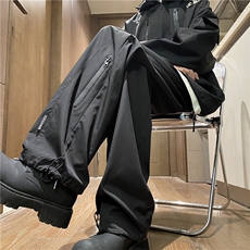 抖音品质冬季新款INS防水拉链加绒冲锋裤B315-K23521JR-特p35控68，男装卫衣，电商B315