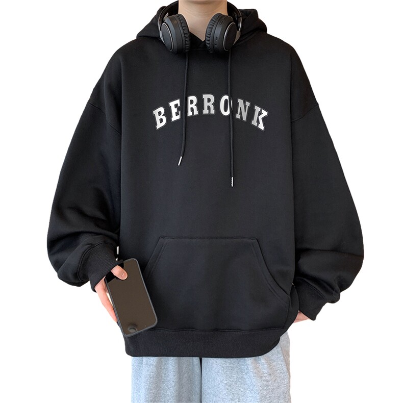 ！连帽圆领卫衣男装港风帽衫男LM71-P35,男装卫衣,电商B367