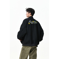 美式重磅花卉刺绣棒球服外套WT2522-P90-控158，女装短外套，星座609