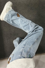 【高质量档口现货特批53量大可谈】男女印花牛仔裤610A-N33102，男装牛仔裤，星座610A