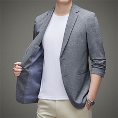 秋季新款西装男西服简约外套西服商务休闲小西装单西，男装西服，电商B360