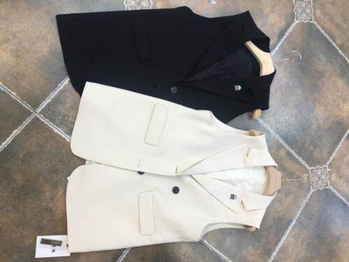 西服马甲补单中，新款系列夏季裙子陆续上市，女装马夹，香雪琳