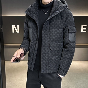 数据款 2024新款羽绒服男士冬季短款加厚外套 B240-YR9159-P225图片