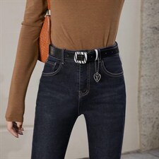 紧身牛仔裤，女装牛仔裤，茂源祥
