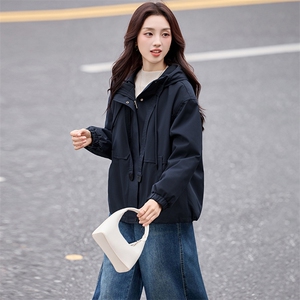 夹棉加厚短外套女2025冬季新款小个子棉衣棉服休闲加绒派克服图片