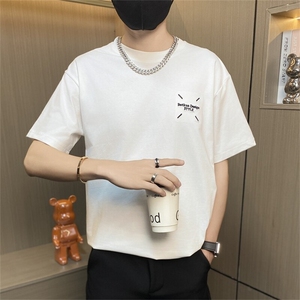 TX162-P38宽松短袖t恤男士痞帅潮男装半袖衣服新款图片