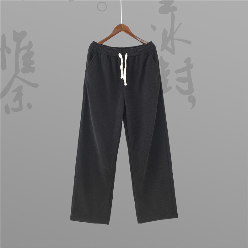 2022新款休闲男裤子男潮直筒宽松男裤秋冬长裤男K999P33,男装休闲裤,星座1115-1