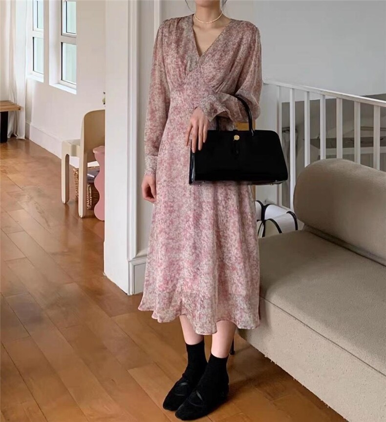 韩风气质百搭连衣裙，女装连衣裙，欧妮卡蒂蔓