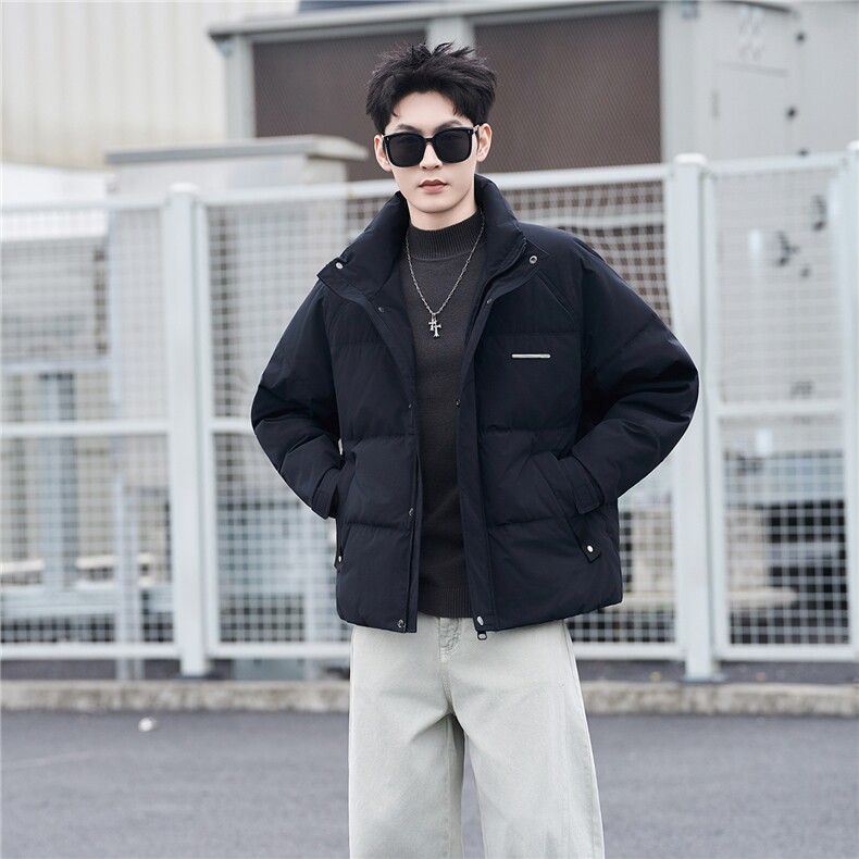 标50绒立领男士羽绒服冬季2025新款加厚冬装外套A313-3318-P205,男装羽绒服,电商A313