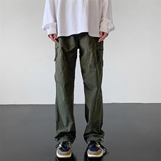 新增卡其色薄款防风防水冲锋裤男休闲裤D309B-K41-P45，男装休闲裤，电商D309B