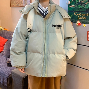 冬季港风韩版宽松加棉加厚连帽冲锋衣棉衣棉服 MY6201 P115控158图片