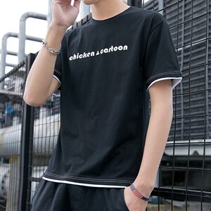 短袖T恤男夏季韩版圆领打底衫半袖男士体恤潮男装上衣服T602图片