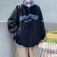 新款假两件连帽外套男士春秋ins中性韩版潮流百搭夹克WT8030-p65，男装夹克，星座1008-1