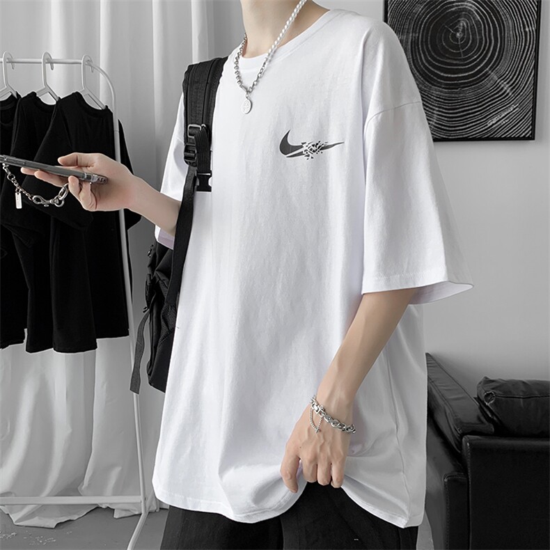 男士短袖T恤潮牌半袖男装2024新款衣服男夏季A161-2-T0883-P20,男装T恤,电商A161-2