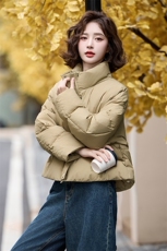 时尚女装冬季新款90白鸭绒加厚面包服羽绒服显瘦保暖外套，女装羽绒服，姿衣坊