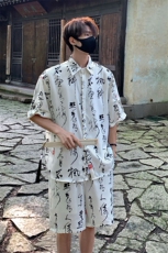 1毛笔字套装TZ77836特P50衬衫DCS77837特P30DK77838特P20套装控98，男装衬衫，星座226-2