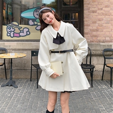 新款2025冬季小香风毛呢外套（送腰带）2C007-166-P195-K288，女装毛呢外套，2C007