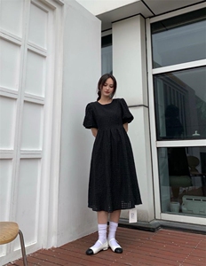 美巾涵5121夏季森系连衣裙图片