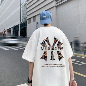量大优可提供视频2024夏新美式短袖T恤HD019-1-T24260-P18图片