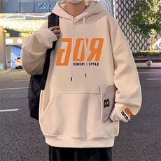 高街潮牌美式卫衣男春秋季2025新款宽松帽衫男装外套连帽重磅上衣，女装短外套，星座506A