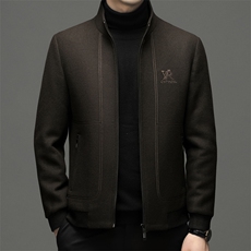 BEN2252钱塘2020-2商务休闲简约中年男士冬季厚款百搭西服P235，男装夹克，钱塘207-2